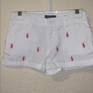Ralph Lauren Little Girl Classic Chino Shorts